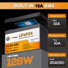 12V 8Ah Lithium LiFePO4 Battery|5000+ Deep Cycle LiFePO4 Battery|with 10A