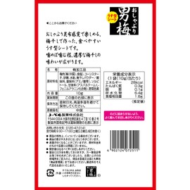 Nobel Confectionery Pacifier Male Plum Sheet 0.4 oz (10 g) x 6 Bags