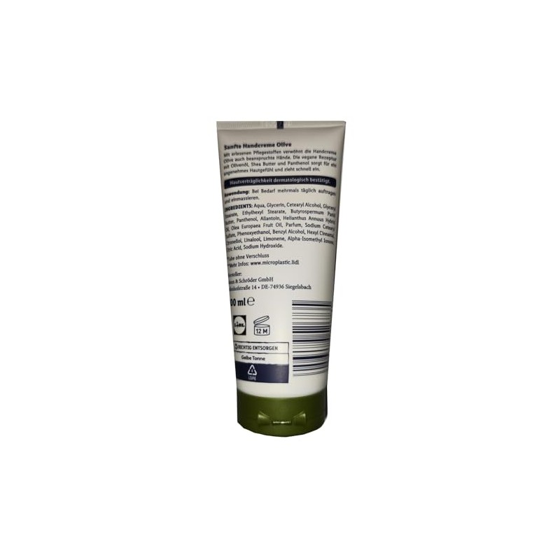 CIEN Olive Hand Cream Protection and Care for Stressed Hands