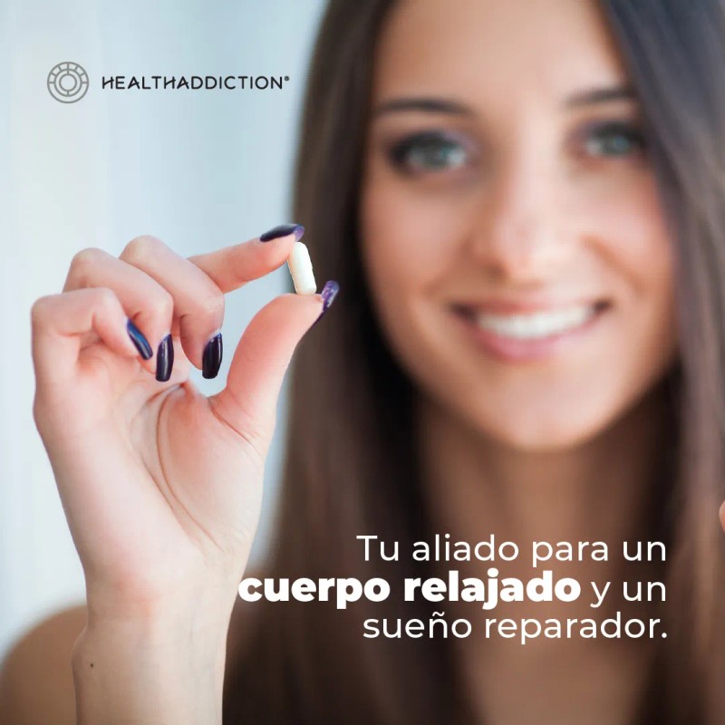 Citrato De Magnesio Mag Complex Healthaddiction. 60 Cápsulas Sin Sabor