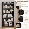 Yaheetech 6-Tier Open Bookcase and Bookshelf, Modern Simple Floor Standing