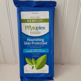 Medline Remedy Phytoplex Nourishing Protectant Cream Cloth Dimethicone 8 Cloths