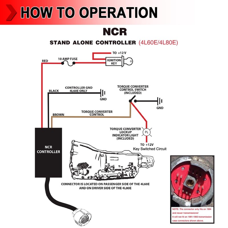 4L80E Stand Alone Controller Manual Shifter Microcontroller, Stand Alone Controller