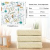Science Lab Objects Print Microfiber Dish Cloths 6 Pack Dish