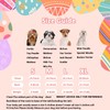 MuYaoPet 2 Packs Happy Easter Dog Dress,Rabbit Easter Egg Pet