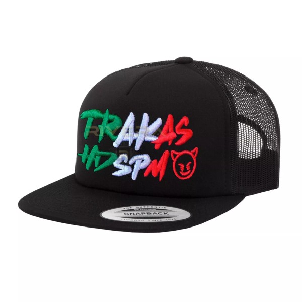 Yupoong Trakas HDSPM Snapback Hat Black, Sinaloa Mexico La Chapizza