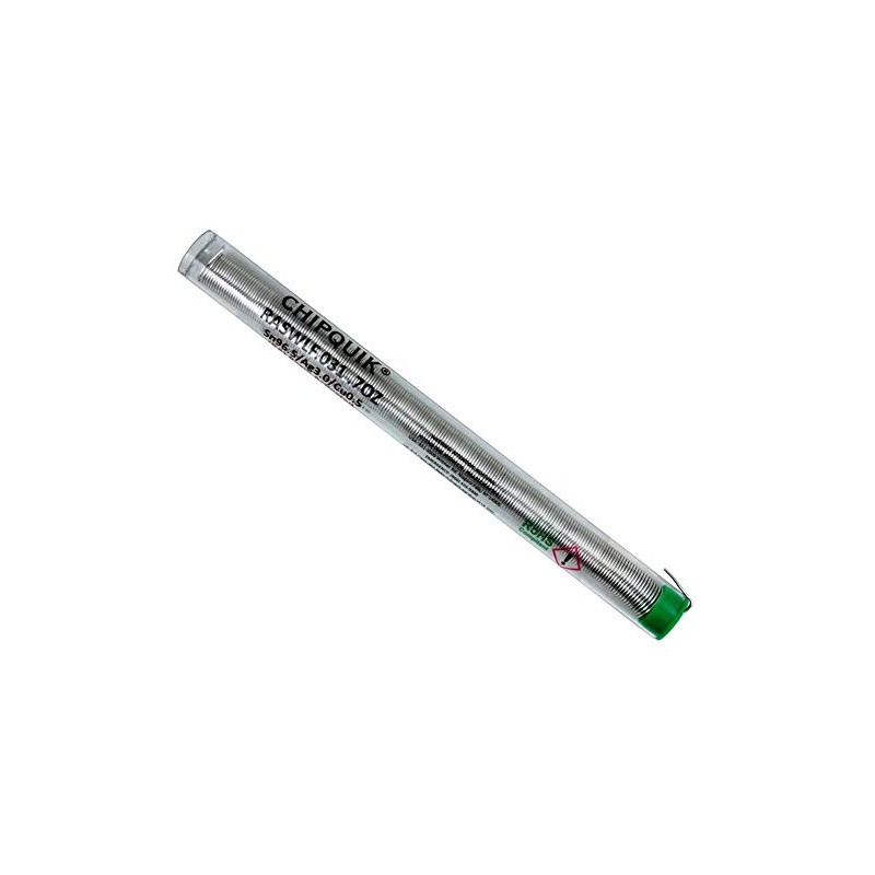 LF Solder Wire Pocket Pack 96.5/3/0.5 Tin/Silver/Copper RA .031 .7oz