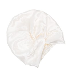 Outanaya 1pc Silk Sleep Cap for Women Comfortable Hair Care Bonnet Household Use Supple Design for for Protecting Hair Pillowcases