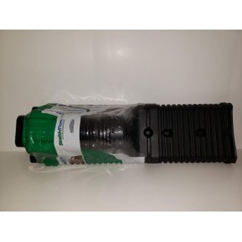 WholesalePlumbing Low Profile Downspout Drainage Extension Adapter Kit - Black Metal - Fits Standard Downspouts - Interlocking Sections - Prevents Erosion