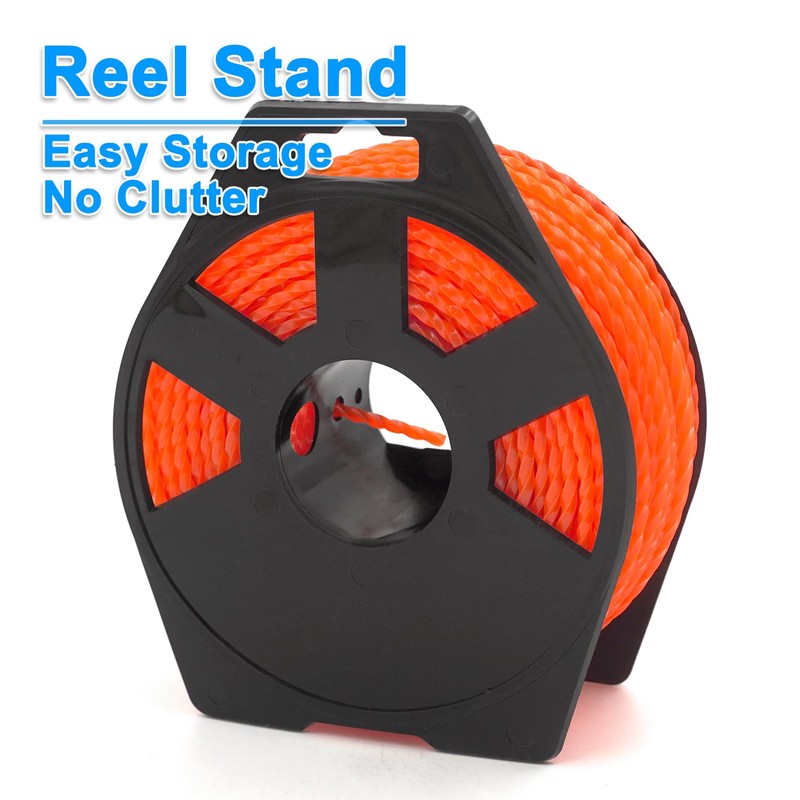 Zeqeey Twist Square Trimmer Line Heavy Duty Grass Strimmer String