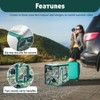 schone Large Leaf Print Food Bag (Green)