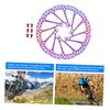 CORHAD 1pc Lightweight Stainless Steel Mountain Bike Disc Brake Rotor