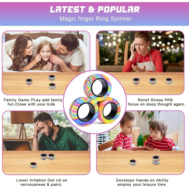 ASIOWELY Fidget Toys, Pack of 3