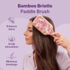 Goody Luxe - cepillo para polvo de paleta rosa, cerdas