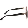 Jessica Simpson Women's J5329 Chic Metal Cat Eye Sunglasses with
