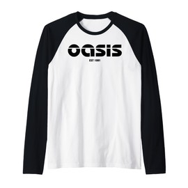 oasis est 1991 Raglan Baseball Tee