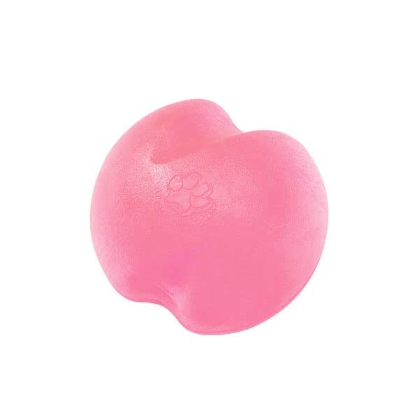 West Paw Zogoflex Jive Dog Toy Ball Chew Durable Pink