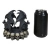 Ebros Gift Nosferatu Gothic Cathedric Twin Bats On Graveyard of