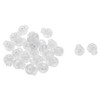 sourcing map 25pcs Plastic Cord Lock Stopper End Spring Stop