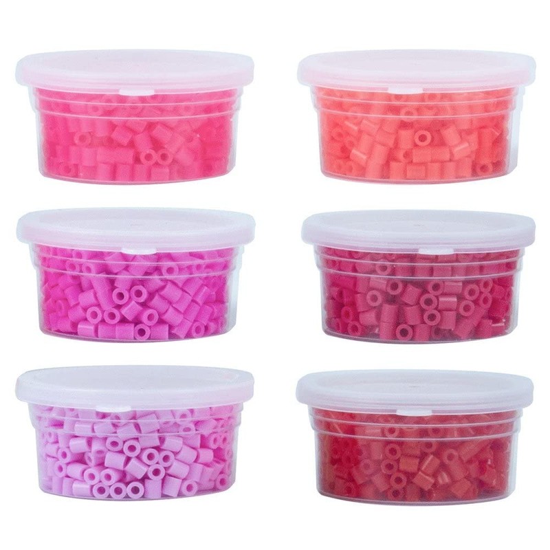 La Manuli Perline da Stirare Rosso Rosa - 3000 Pezzi