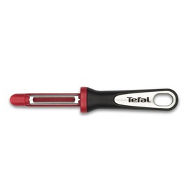 Tefal Ingenio T, Edelstahl, Schwarz/Rot, 28,8 x 9,2 x 2,6 cm, K2074014 Tomatenschäler, Kunststoff, 28.8 x 9.2 x 2.6 cm