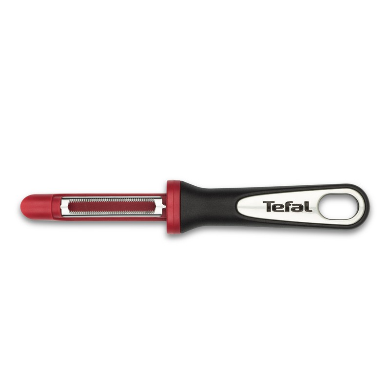 Tefal Ingenio T, Edelstahl, Schwarz/Rot, 28,8 x 9,2 x 2,6