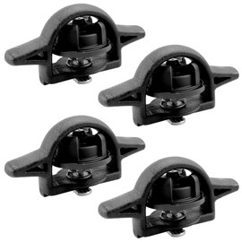 BIHEE Tie Down Anchors 4 Pack Truck Bed Tie Downs Anchor Boxlink Cleats Compatible with Tacoma 2005-2022, Tundra 2007-2022 Replace#58461-04020 PT278-35160 PT278-35112 PT278-35111