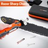 YARDMARIS 7 PCS Electric Chainsaw Sharpener Kit, High-Speed Chain Saw