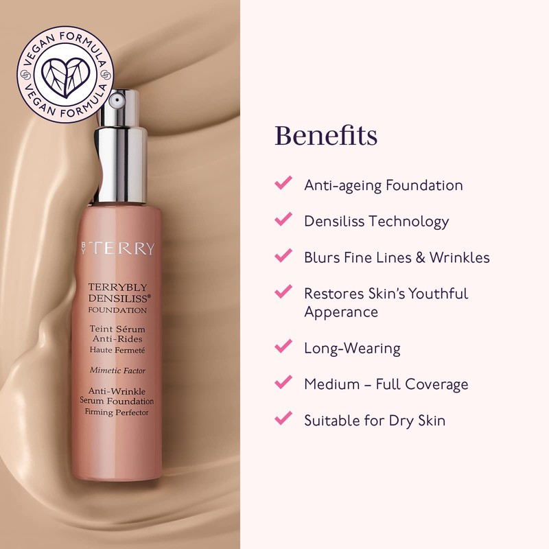 By Terry Terrybly Densiliss Foundation No.1 - Fresh Fair 30ml