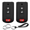 2-Pack Key Fob Cover Case for Mitsubishi Cars