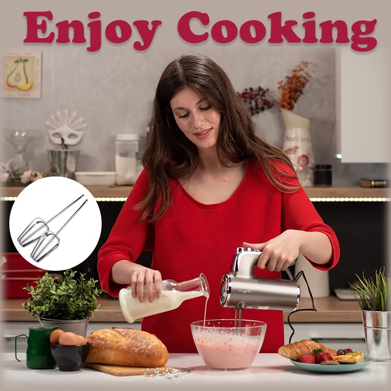 Mixing Sticks Set, Stainless Steel, Mini Whisk, Small, Dishwasher Safe,