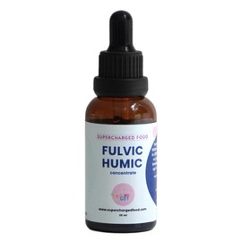 Love Your Gut Fulvic Humic Concentrate Drops, by Supercharged Food, 30ml (30ml)