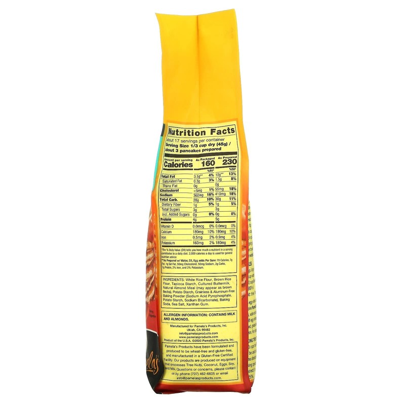 Pamela's Products Gluten and Wheat Free Baking and Pancake Mix