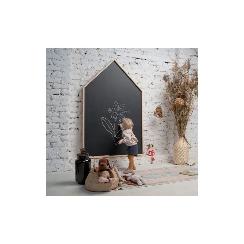 Pizarron Infantil En Forma De Casita Montessori