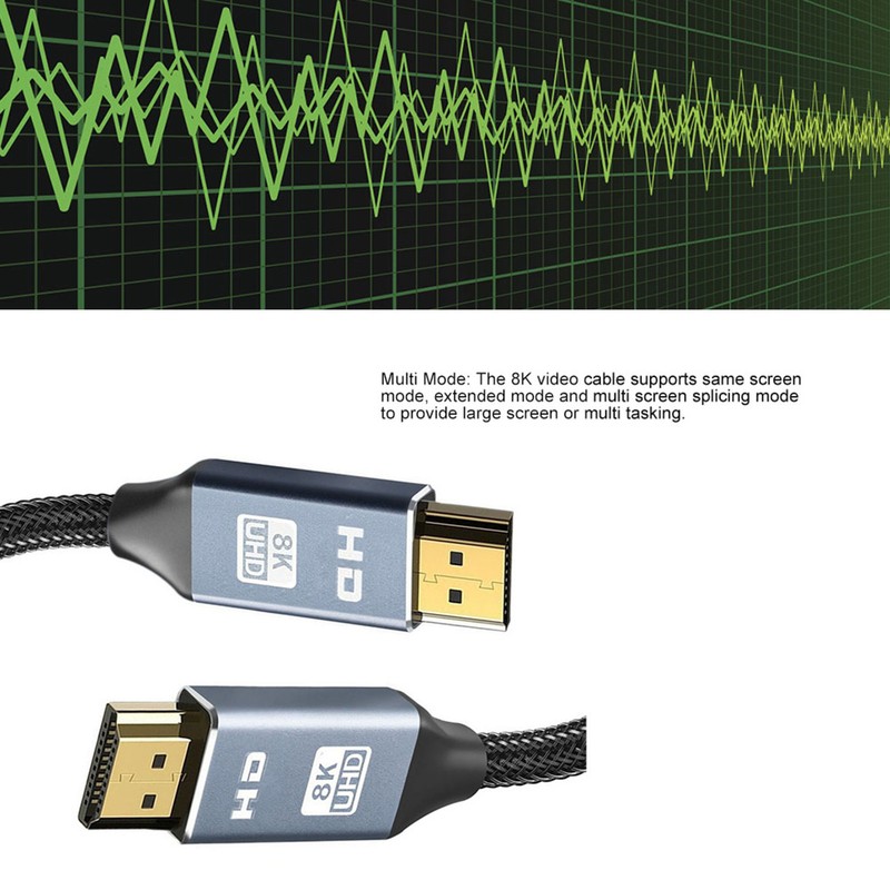 HD Multimedia Interface Cable 8K Delayless HD Video Display Cord