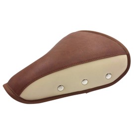 NOGUCHI JT2417 Bicycle Saddle Terry Saddle Brown/Beige Tacking