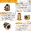 Embedded Nuts Insert Nuts M4 x 10 mm Approximately 30