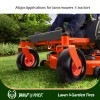 Wolf Pack 11x6.00-5 Flat Free Tire and Wheel, 5.875" Centered