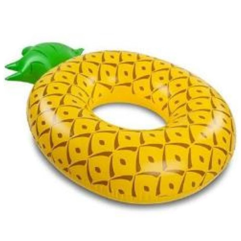 HappyHome Adult Pine Float Large Pineapple Swim Ring Big Size