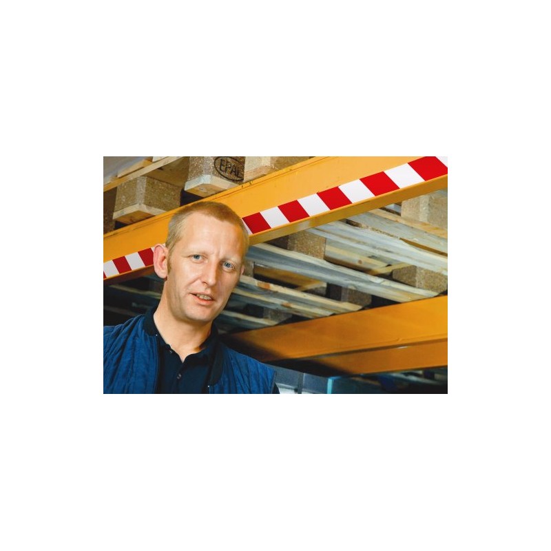 tesa 60760 Red And White Hazard Warning Floor And Lane