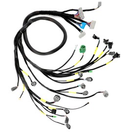 maXpeedingrods Engine Wiring Harness for 1992-1995 Honda Civic Integra B16 B18 D16, CNCH-0BD1-1 Budget D & B-Series Tucked