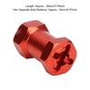 4PCS 20mm Extension Connector 12mm Wheel Hub Hex Drive Aluminium