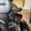 Adjustable Passenger Armrests with Cup Holder for Motorcycle Accessory Compatible
