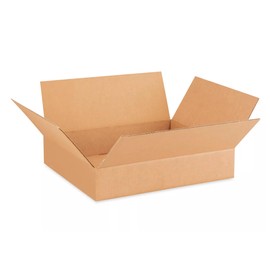 17” x 15” x 3.5” Cardboard Boxes – Pack of 10 Corrugated Shipping Boxes – Strong Kraft Mailing Boxes – ECT 44 Rated – Recyclable, Easy to Assemble