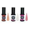 GC Nails Rubber Gel (set 3 Colores) Secado Lámpara Led/uv,