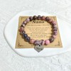 RFTWXHPN Nana Bracelet: Crystal Bead Bracelet for Grandma, 'You Are