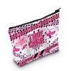 MEIKIUP True Crime Addict Makeup Bag True Crime Junkie Gift