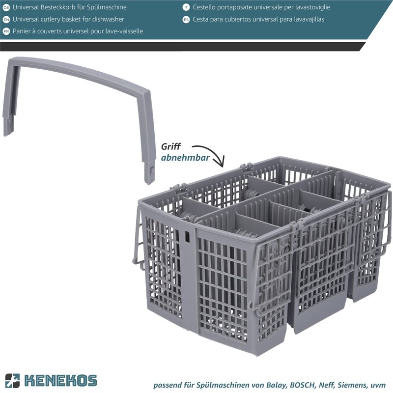 Kenekos - Cutlery basket for dishwashers compatible with Siemens SZ73100