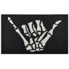 Patch Force Shaka Skeleton Hand PVC Rubber Patch - 3