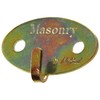 Hillman 121051 Masonry No Stud 300lbs Picture Hanger 1 Set,
